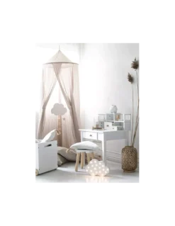 Petit Bureau Blanc Bois, JaBaDaBaDo -Deco En Ligne Soldes petit bureau blanc bois jabadabado 1