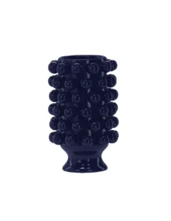 Vase Bleu Marine H40