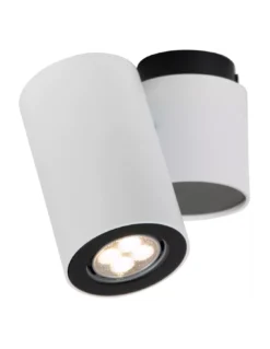 Plafonnier Barro Blanc, Linea Verdace