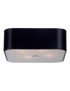 Plafonnier Quadro Noir, Linea Verdace