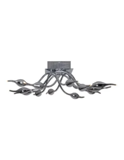 Plafonnier Snowgoose Argent, Linea Verdace