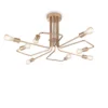 Plafonnier Triumph Doré, Ideal Lux -Deco En Ligne Soldes plafonnier triumph dore ideal lux