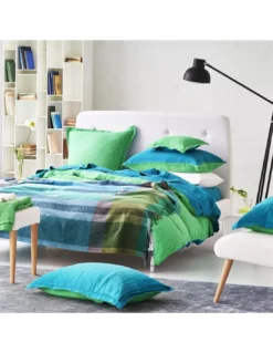 Plaid Bampton Emerald, Designers Guild -Deco En Ligne Soldes plaid bampton emerald designers guild 2