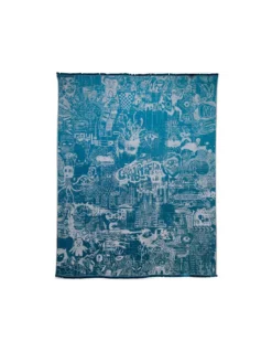 Plaid Expression Bleu/écru Jean Paul Gaultier