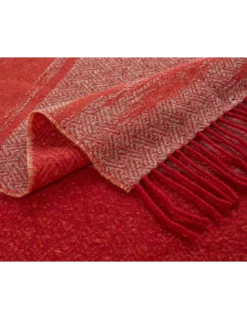 Plaid Kami Rouge, K3 Design By Kenzo Takada -Deco En Ligne Soldes plaid kami rouge k3 design by kenzo takada 1