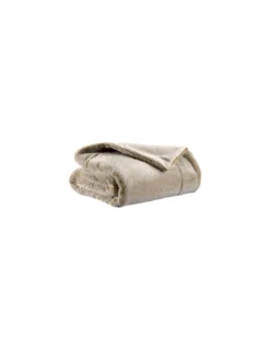 Plaid Kinta Mirabelle Fausse Fourrure, Vivaraise