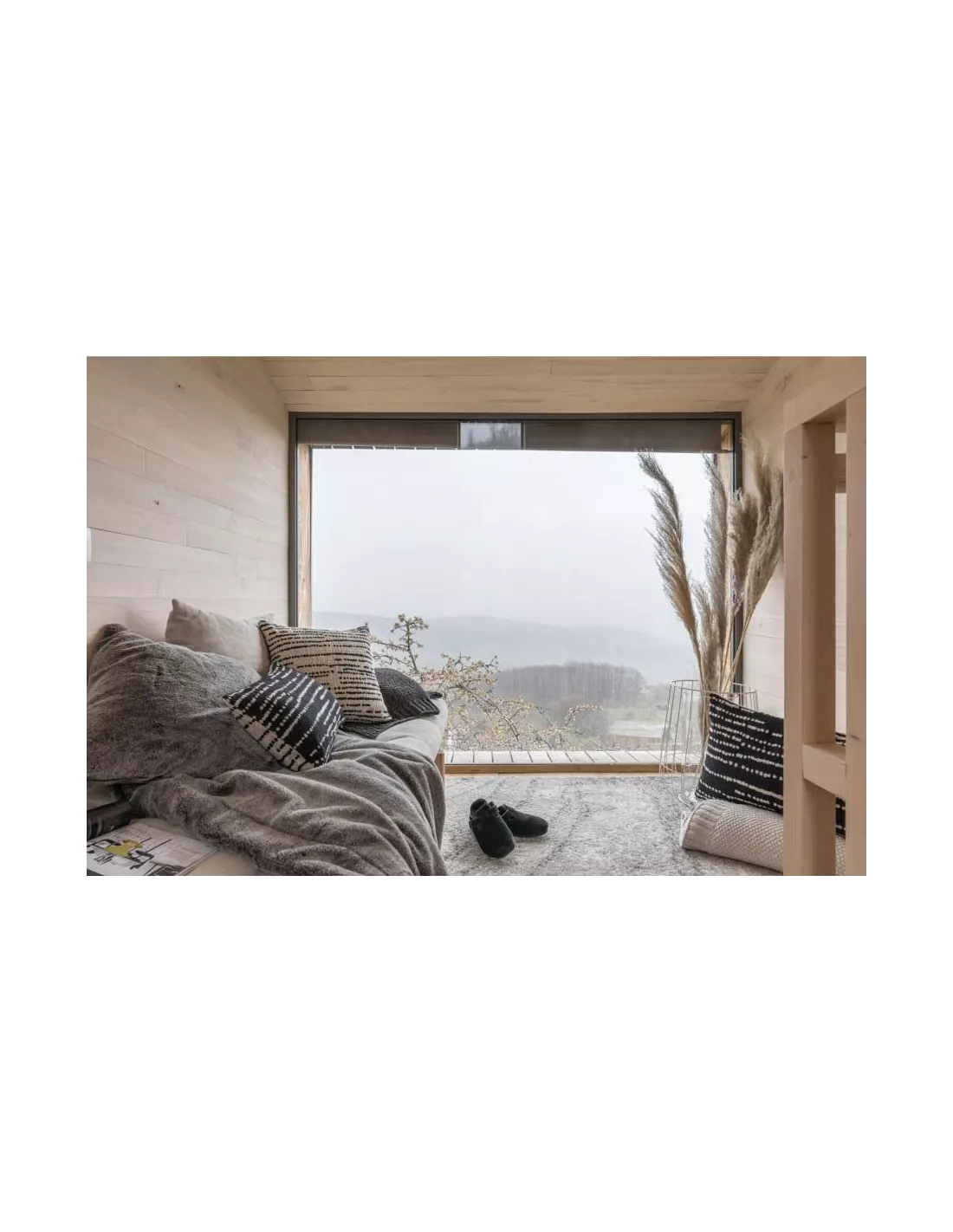 Plaid Kinta Nuage Fausse Fourrure, Vivaraise 4 Plaid Kinta Nuage Fausse Fourrure, Vivaraise – Image 2