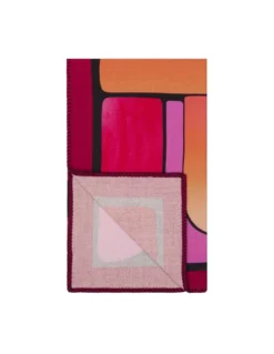 Plaid Lacroix Graphe Magenta, Christian Lacroix -Deco En Ligne Soldes plaid lacroix graphe magenta christian lacroix 2