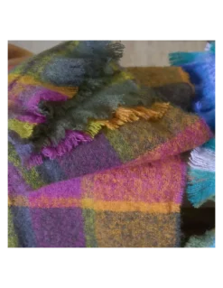 Plaid Mikome Fuchsia, Designers Guild -Deco En Ligne Soldes plaid mikome fuchsia designers guild 1