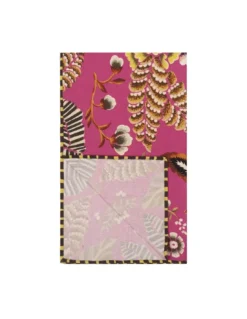 Plaid Rose De Damas Cerise, Designers Guild -Deco En Ligne Soldes plaid rose de damas cerise designers guild 3