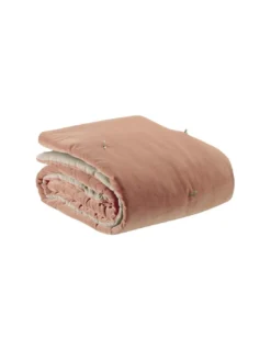 Plaid Velours Points Noués Elise Epice, Vivaraise