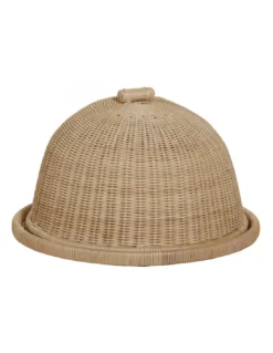 Plateau Cloche En Rotin Naturel, KOK Maison