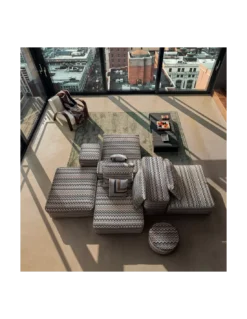 Pouf Belfast 160, Missoni Home -Deco En Ligne Soldes pouf belfast 160 missoni home 2