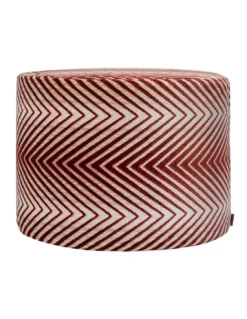 Pouf Ziggy 156 Rouge, Missoni Home