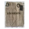 Rideau Velours Elise Beige, Vivaraise -Deco En Ligne Soldes rideau velours elise beige vivaraise