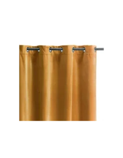 Rideau Velours Elise Jaune Mais, Vivaraise