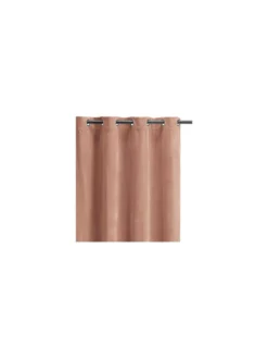 Rideau Velours Saumon Elise, Vivaraise