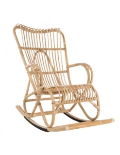 Rocking Chair Rotin Marlène, KOK Maison