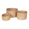 Set 3 Paniers De Rangement Abha, Nattiot -Deco En Ligne Soldes set 3 paniers de rangement abha nattiot