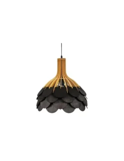 Suspension Artichaut Noire D50cm