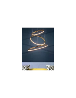 Suspension Cascade Bronze Prestige Ø100 à 200cm, Le Deun Luminaires