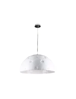 Suspension Chesterfield Blanche, Linea Verdace