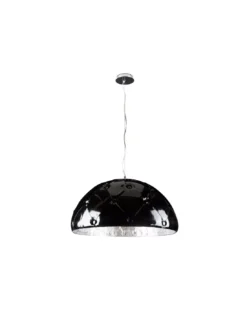 Suspension Chesterfield Noire/argent, Linea Verdace