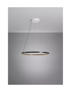 Suspension Circle Ø60 Noire Le Deun Luminaires -Deco En Ligne Soldes suspension circle o60 noire le deun luminaires 3
