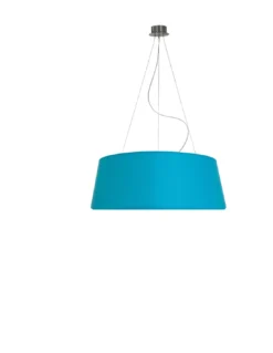 Suspension Conique Turquoise Un Autre Regard