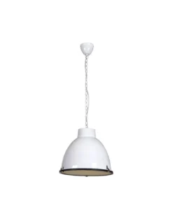 Suspension Hangar Blanc Brillant, Linea Verdace