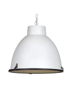 Suspension Hangar Blanc Mat, Linea Verdace