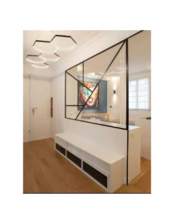 Suspension Hexa 5 Noire Ou Blanche, Le Deun Luminaires -Deco En Ligne Soldes suspension hexa 5 noire ou blanche le deun luminaires 3