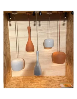 Suspension Marcel Terracotta Artisanale, Nexel Edition