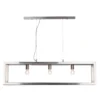Suspension Open Rectangle Chrome 120 Cm Linea Verdace -Deco En Ligne Soldes suspension open rectangle chrome 120 cm linea verdace