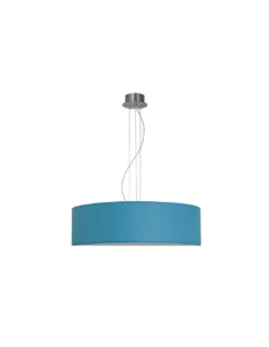 Suspension Tambourin Turquoise Un Autre Regard