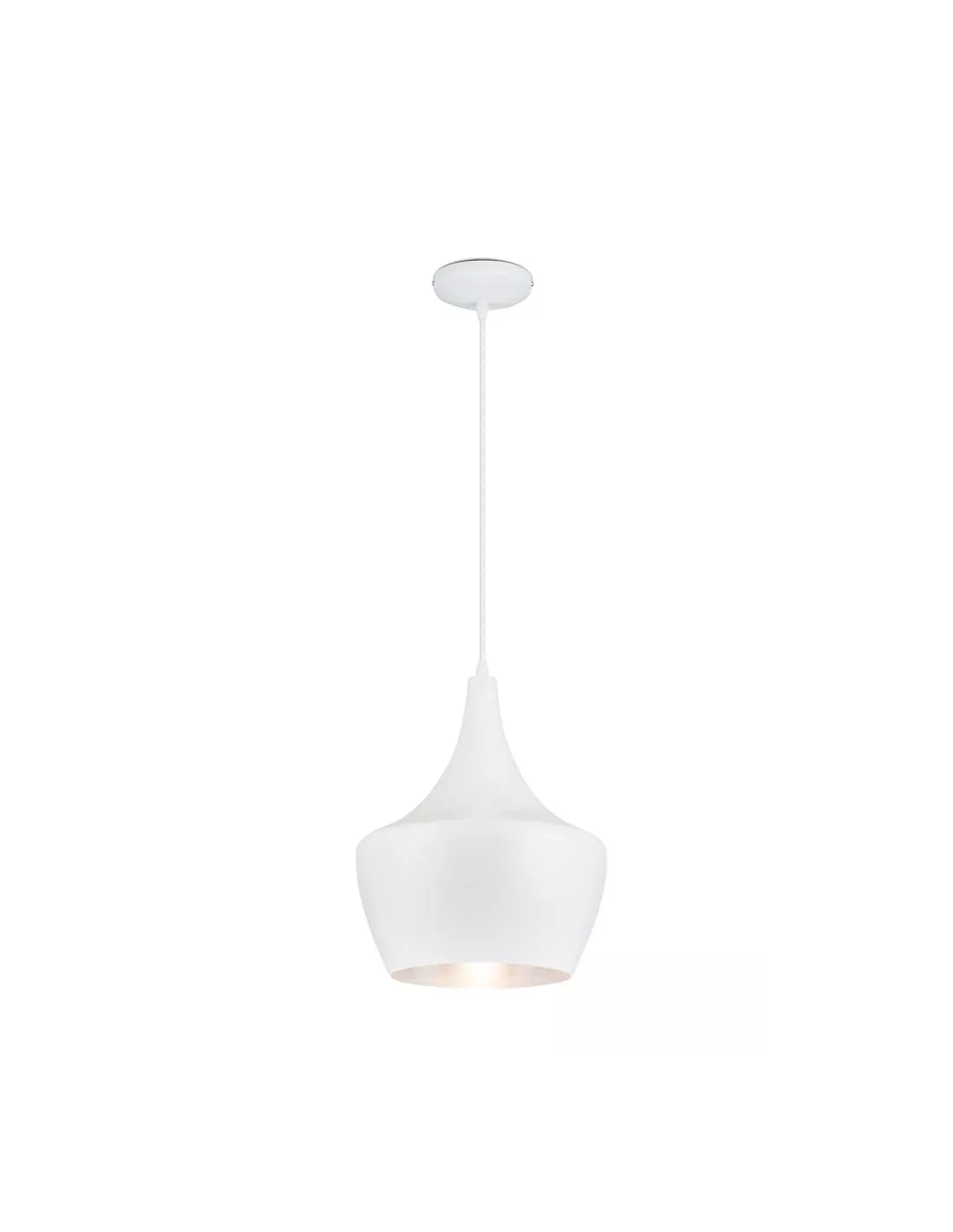 Suspension Tipi Blanc/argent Ø30, Linea Verdace 3 Suspension Tipi Blanc/argent Ø30, Linea Verdace