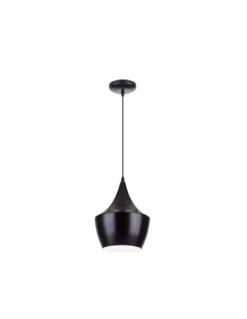 Suspension Tipi Noir/blanc Ø24, Linea Verdace