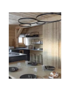 Suspension Ultra 8 Noire, Le Deun Luminaires 12 Suspension Ultra 8 Noire, Le Deun Luminaires -Deco En Ligne Soldes suspension ultra 8 noire by le deun luninaires 2