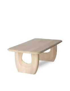 Table Basse Artisanale Mosca Naturel En Bois 130cm