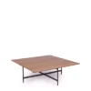 Table Basse Carrée Surrey 100x100cm -Deco En Ligne Soldes table basse carree surrey 100x100cm
