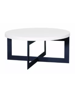 Table Basse Cross Ronde, PH Collection -Deco En Ligne Soldes table basse cross ronde ph collection 1