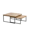 Table Basse Gigogne Quadrado -Deco En Ligne Soldes table basse gigogne quadrado