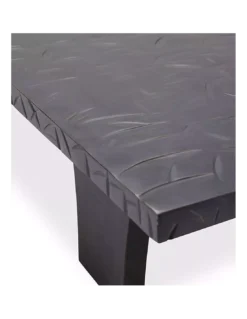 Table Basse Noire Vinh 160cm -Deco En Ligne Soldes table basse noire tokyo 160cm 1