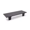 Table Basse Noire Vinh 160cm -Deco En Ligne Soldes table basse noire tokyo 160cm