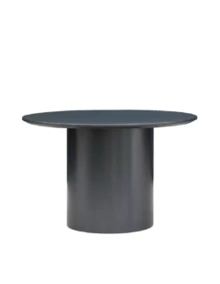 Table Basse Ronde Noire Plesse Ø60