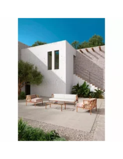 Table Basse Teck Verre Et Rotin, Thai Natura -Deco En Ligne Soldes table basse teck verre et rotin thai natura 1