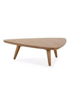 Table Basse Triangle En Cèdre 100 Ou 138cm, Thai Natura