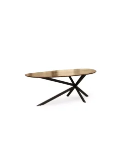 Table De Repas Ovale Nina Naturel 200cm -Deco En Ligne Soldes table de repas ovale naturel 200cm ninon 3