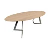Table De Salle à Manger Ovale Zappa Aile Avion -Deco En Ligne Soldes table de salle a manger ovale zappa aile avion
