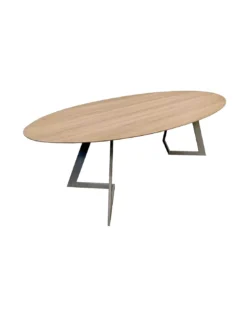 Table De Salle à Manger Ovale Zappa Aile Avion